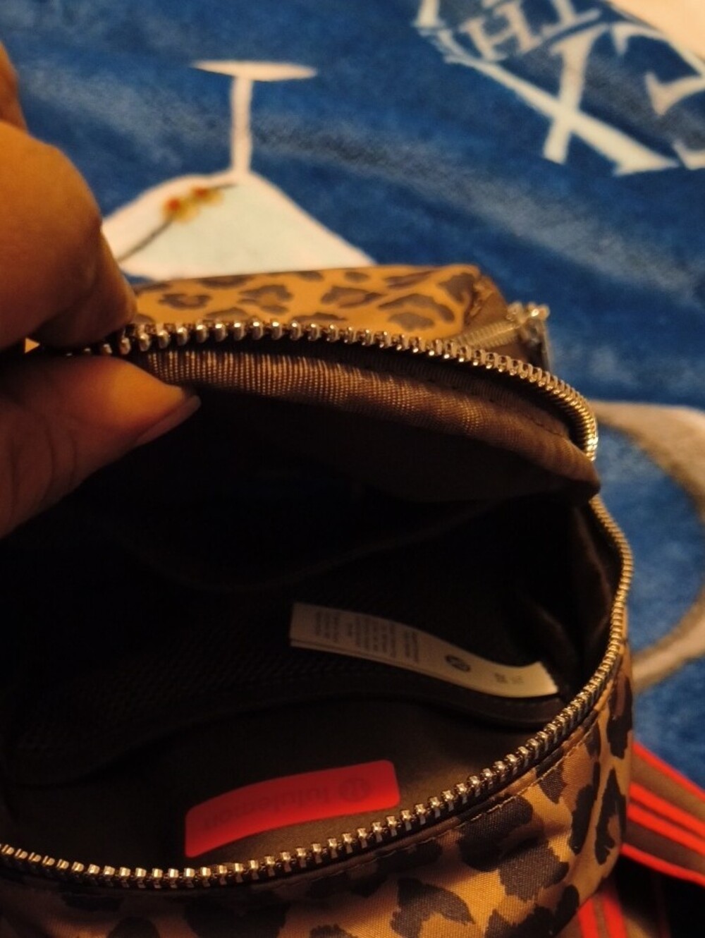 Leopard Print Mini Backpack — Brown - Picture 5 of 6